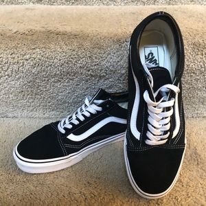 Black Old School Vans